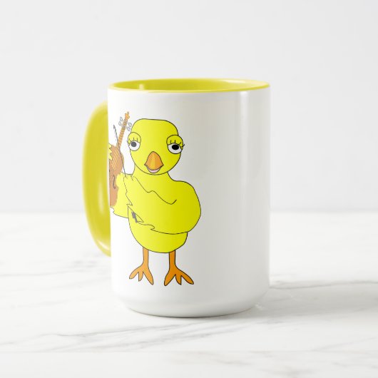 Mug Violon Chick (Devant gauche)