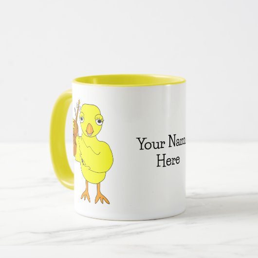Mug Violon Chick (Devant gauche)