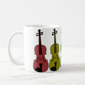 Mug Violon coloré (Gauche)