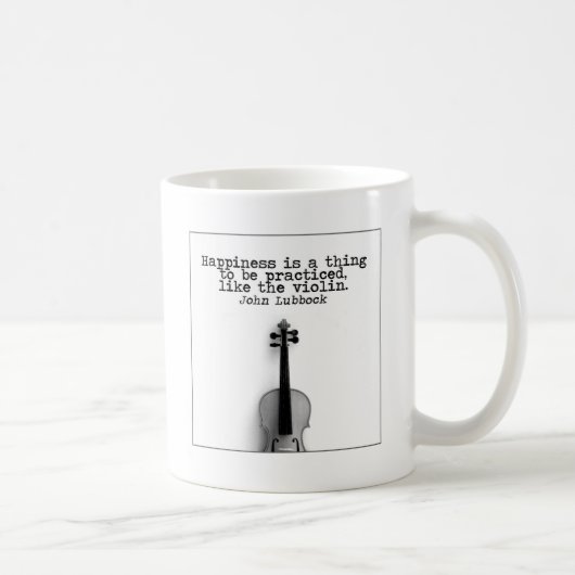 Mug Violon et bonheur (Droite)
