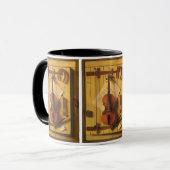 Mug Violon et musique de Still Life par William Harnet (Devant gauche)