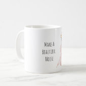 Mug Violon Instrument Rose (Devant gauche)