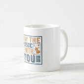 Mug Violon - Que La Musique Soit Avec Vous (Devant droit)