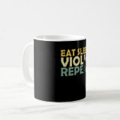 Mug Violon Retro (Devant gauche)