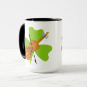 Mug Violon shamrock (Devant gauche)