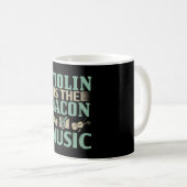 Mug Violon - Violon Est Le Bacon De La Musique (Devant droit)