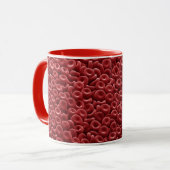 MUG VIOLONCELLE ROUGE HUMAINE (Devant gauche)
