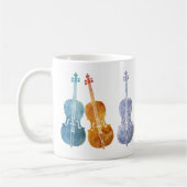 Mug Violoncelles multicolores (Gauche)