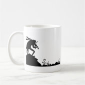 Mug Violoneur de grenouille sur le toit (Gauche)