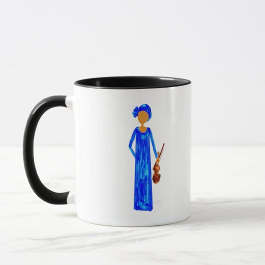 Mug Violoniste afro-américain (Gauche)