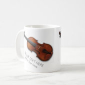 Mug violoniste pour le magasin d'alto (Devant gauche)
