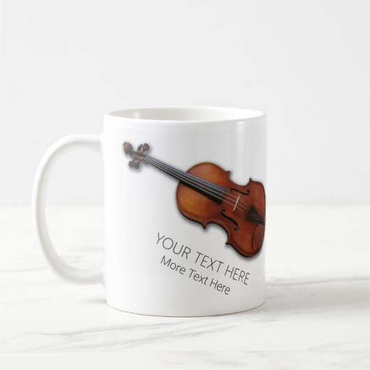 Mug violoniste pour le magasin d'alto (Gauche)