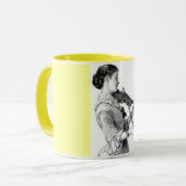Mug Violoniste vintage (Devant gauche)