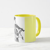 Mug Violoniste Vintage (Devant droit)
