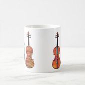 Mug violons originaux instruments de musique art (Centre)
