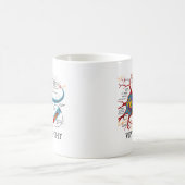 Mug VIP pensé (humour de neurone/synapse) (Centre)