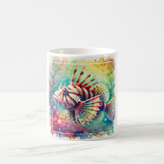 Mug Viperfish Stomiiformes 080824AREF146 - Watercolor (Centre)
