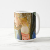 MUG VIRGIN ADORER DORMIR CHRIST ENFANT (Devant droit)