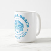 Mug Virginia Beach (coquillage) (Devant droit)