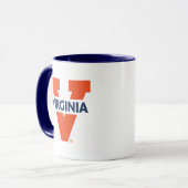 Mug Virginia Split V (Devant gauche)