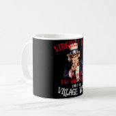 Mug VIRGINIA Wine a transformé ma copine Village (Devant gauche)