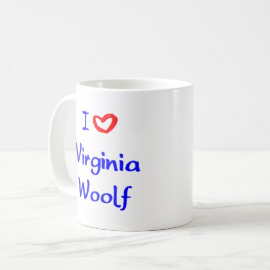 Mug virginia woolf (Devant gauche)