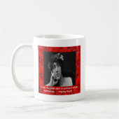 Mug Virginia Woolf & Citation sur l'amour (Gauche)