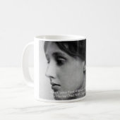 Mug Virginia Woolf Diner/Love Well Love Citations Cade (Devant gauche)