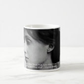 Mug Virginia Woolf Diner/Love Well Love Citations Cade (Centre)
