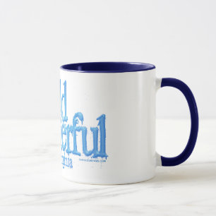 Mug Virginie-Bleu occidental merveilleux sauvage