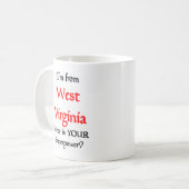 Mug virginie occidentale (Devant gauche)