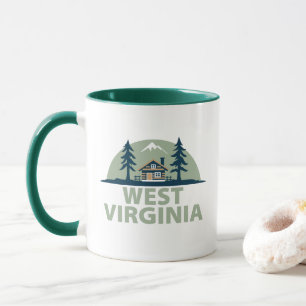 Mug Virginie-Occidentale, États-Unis d'Amérique