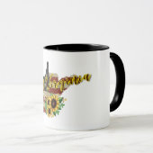 Mug Virginie-Occidentale /Tournesol/Drapeau (Devant droit)
