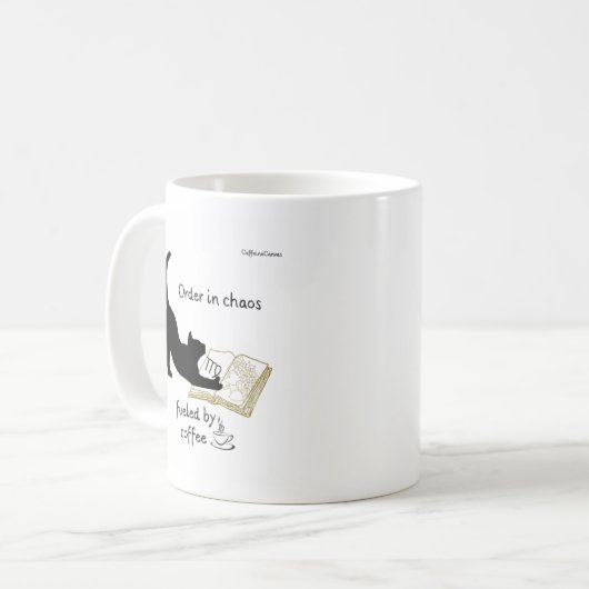 Mug Virgo, Cats & Coffee Magic (Devant gauche)