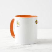MUG VIRGO / GOLD ORANGE AGATE ZODIAC SIGNE JEWEL (Devant gauche)