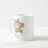 Mug Virgo Horoscope Zodiac 23 août - 22 sept Anniversa (Devant gauche)