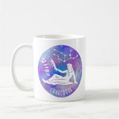 Mug Virgo Maiden Constellation Stations Nom Anniversai (Gauche)