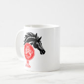 Mug Virgo x Année du Cheval 2026 (Devant gauche)