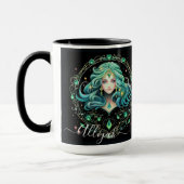 Mug Virgo Zodiac Art for August 23–September 22 (Gauche)