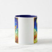 Mug Virgo Zodiac Beauty Under a Night Sky (Centre)