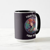Mug Virgo Zodiac personnalisé (Devant droit)