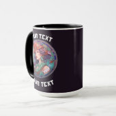Mug Virgo Zodiac personnalisé (Devant gauche)