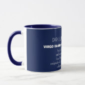 Mug VIRGO Zodiac Sign Personality Traits (Gauche)