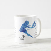 Mug Virgo Zodiac Traits Musique (Devant droit)