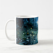 Mug Virgo Zodiac with Moonlit Maiden Holding a Glowing (Gauche)
