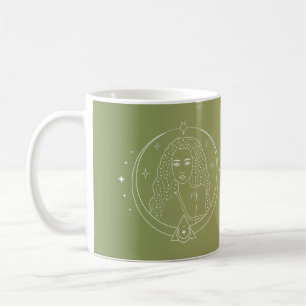 Mug Virgo zodiaque horoscope étoile signe dégradé