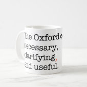 Mug Virgule de Pro-Oxford (Devant gauche)