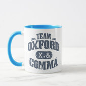 Mug Virgule d'équipe (Gauche)