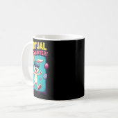 Mug Virtual Egg Hunter - Funny Gamer Bunny Vr Easter G (Devant gauche)