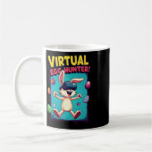 Mug Virtual Egg Hunter - Funny Gamer Bunny Vr Easter G (Gauche)